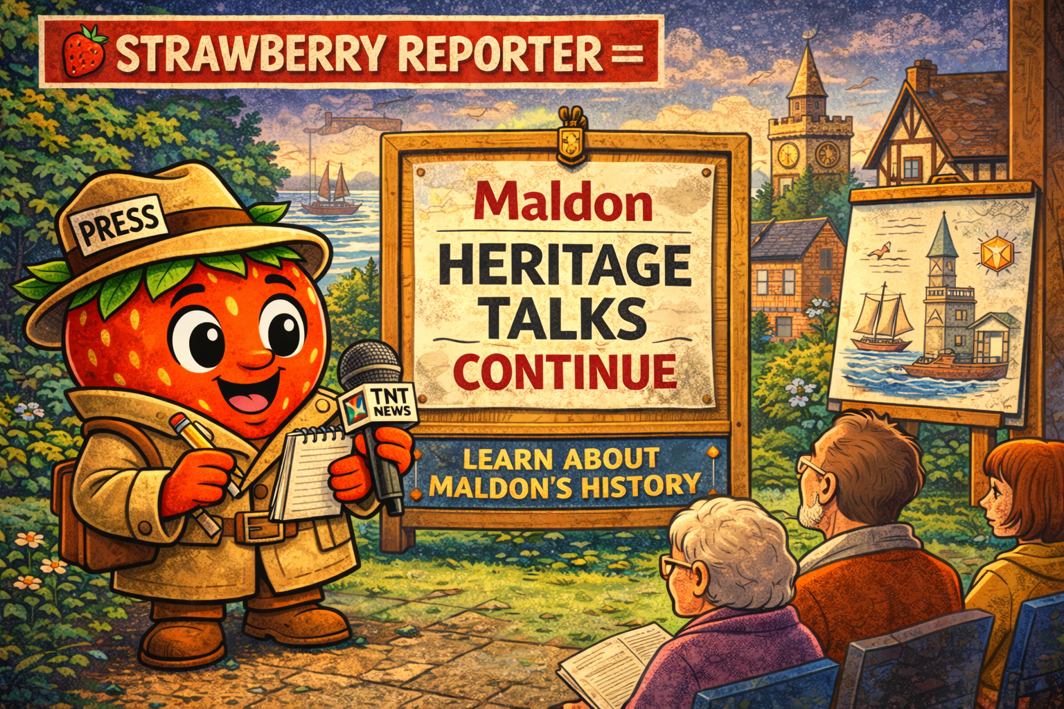 Maldon Heritage Talks Continue to Draw Interest