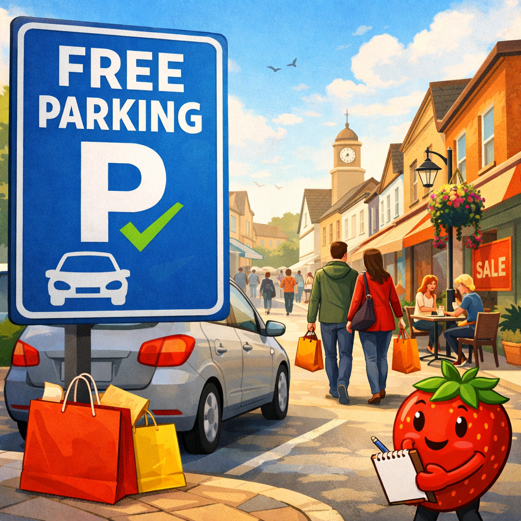 Free Parking to Stay in Witham — Boost for Local Shops