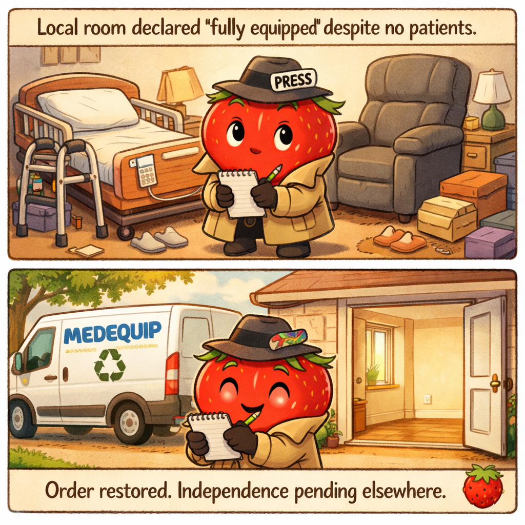 That Spare Equipment in the Corner? Someone Else Might Need It